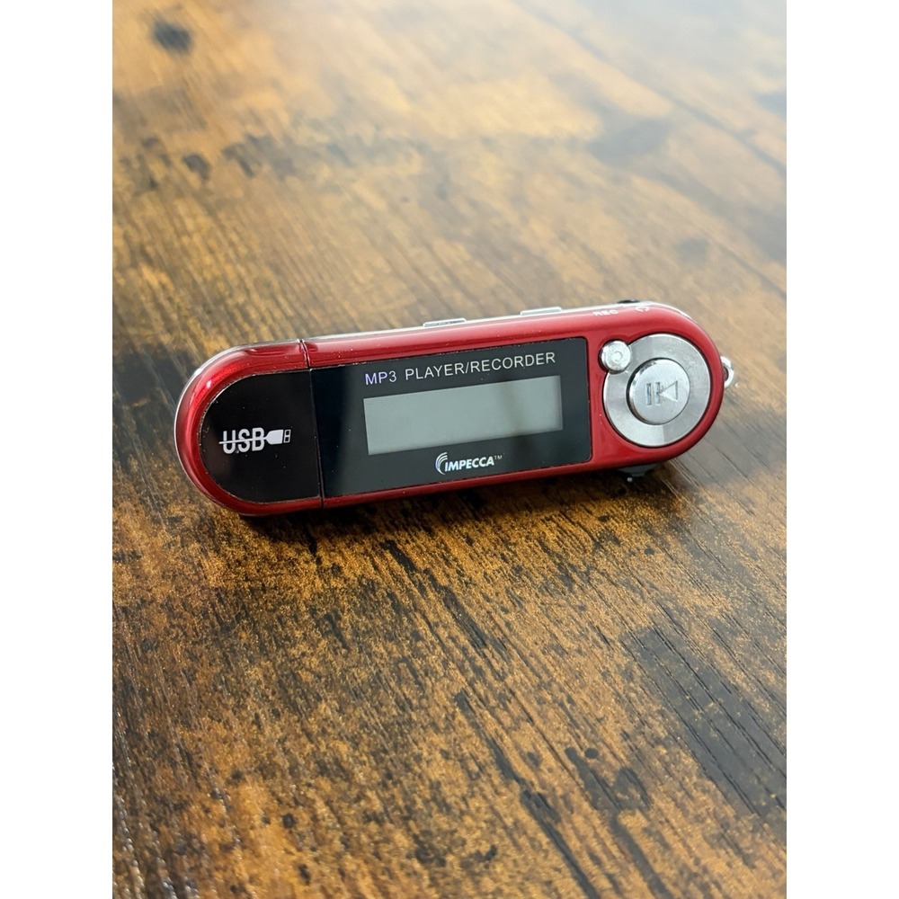 Vintage Impecca USB Flash Drive MP3 Player 1.8gb 2000s